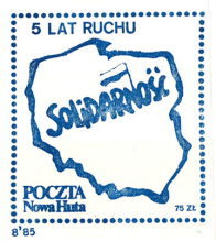 5 lat ruchu Solidarność 